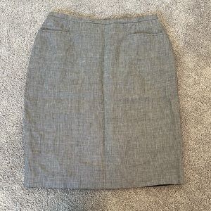 Vintage Talbots Irish linen skirt size 8